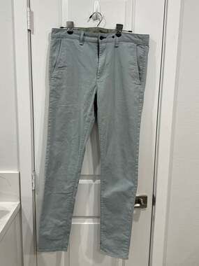 rag & bone New York Mens Fit 2 Slim Fit Chino Pants in Light Blue